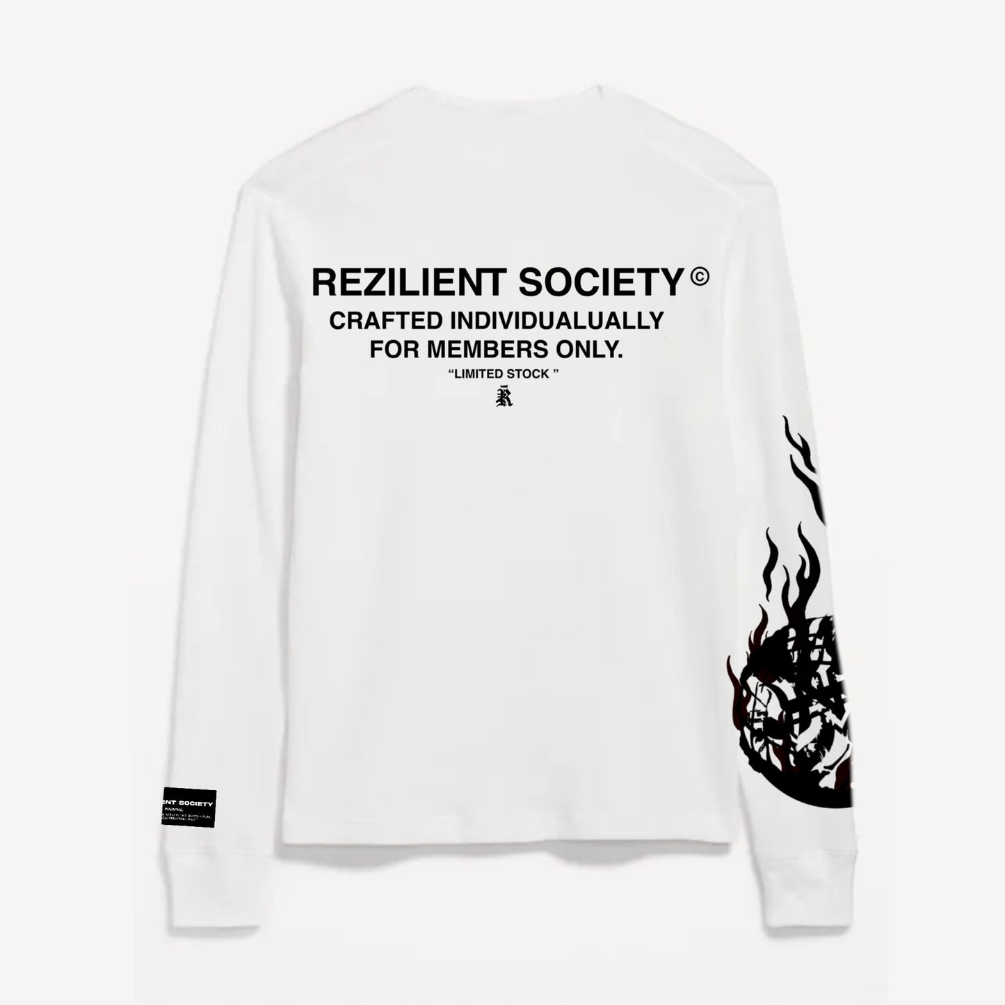 RZ Waffle Long sleeve | BLANC