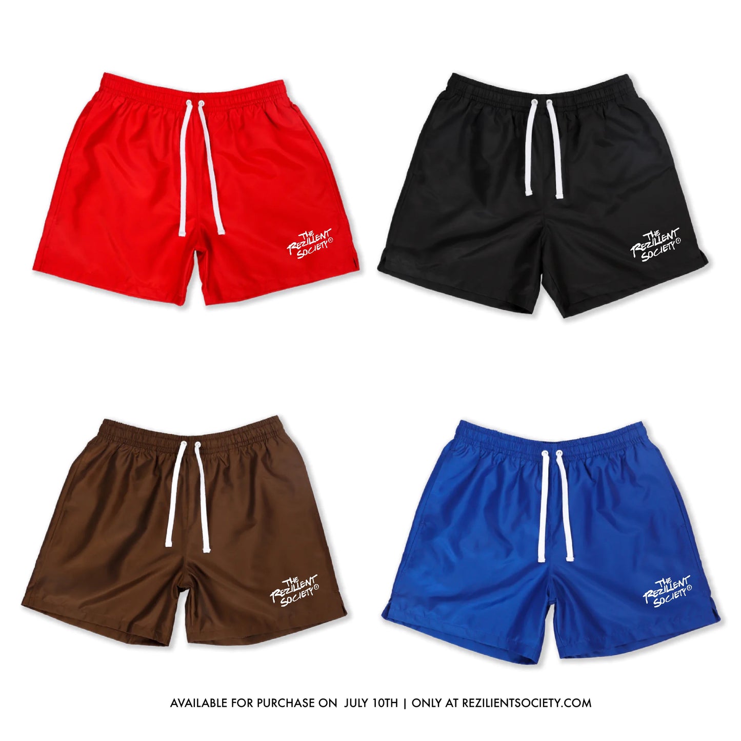 RZ Nylon Active Shorts