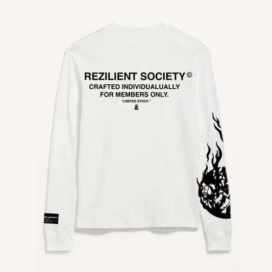 RZ Waffle Long sleeve | BLANC