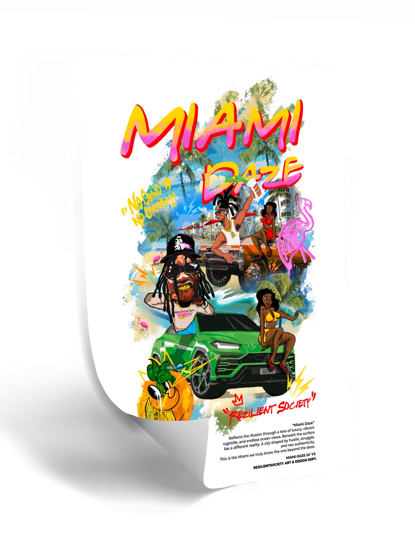 Exhibition Poster | MIAMI-DAZE