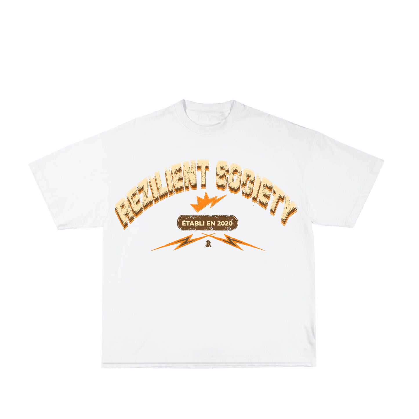 RZ Curve Tee (AMBER)