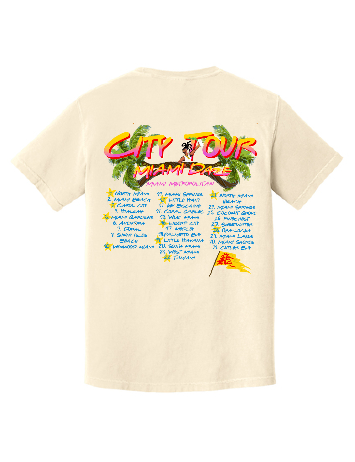 Miami-DaZe Tee