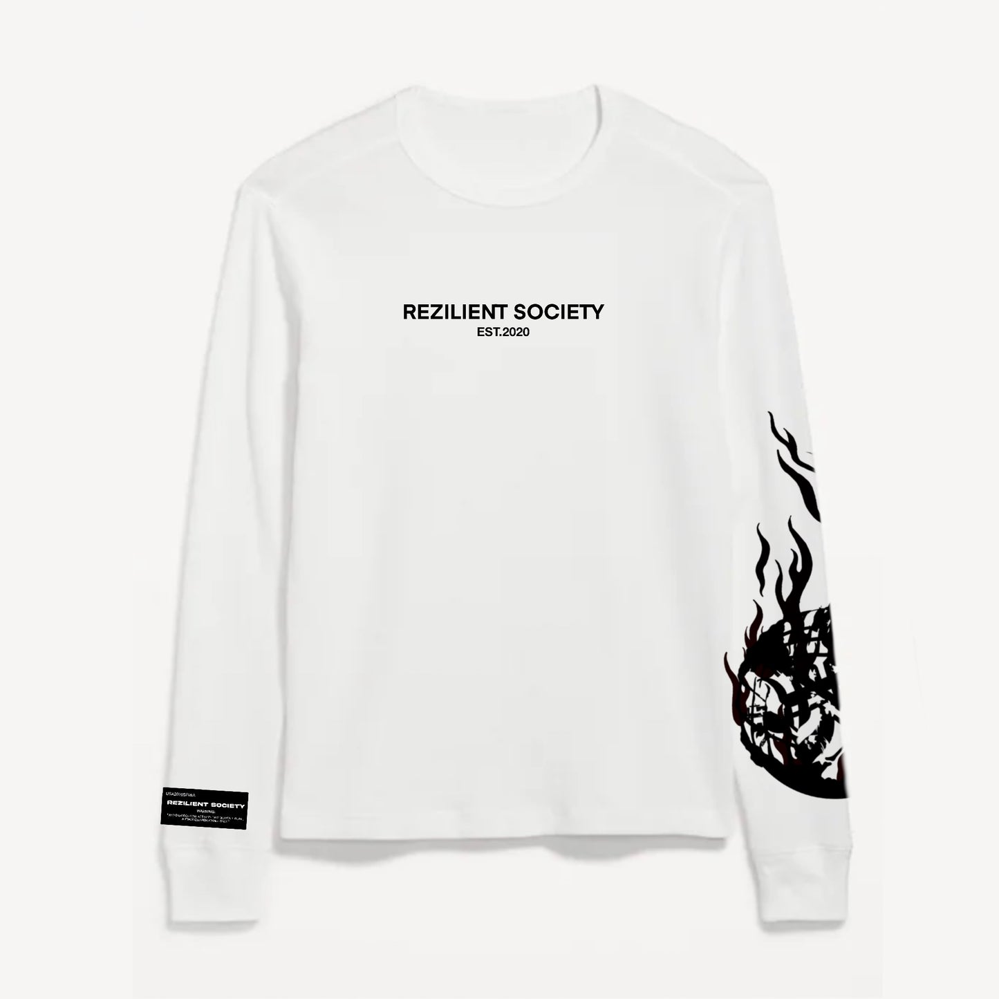 RZ Waffle Long sleeve | BLANC