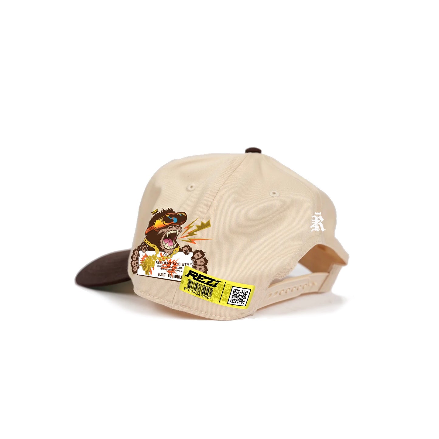 RZ Patchwork Cap - BROWN